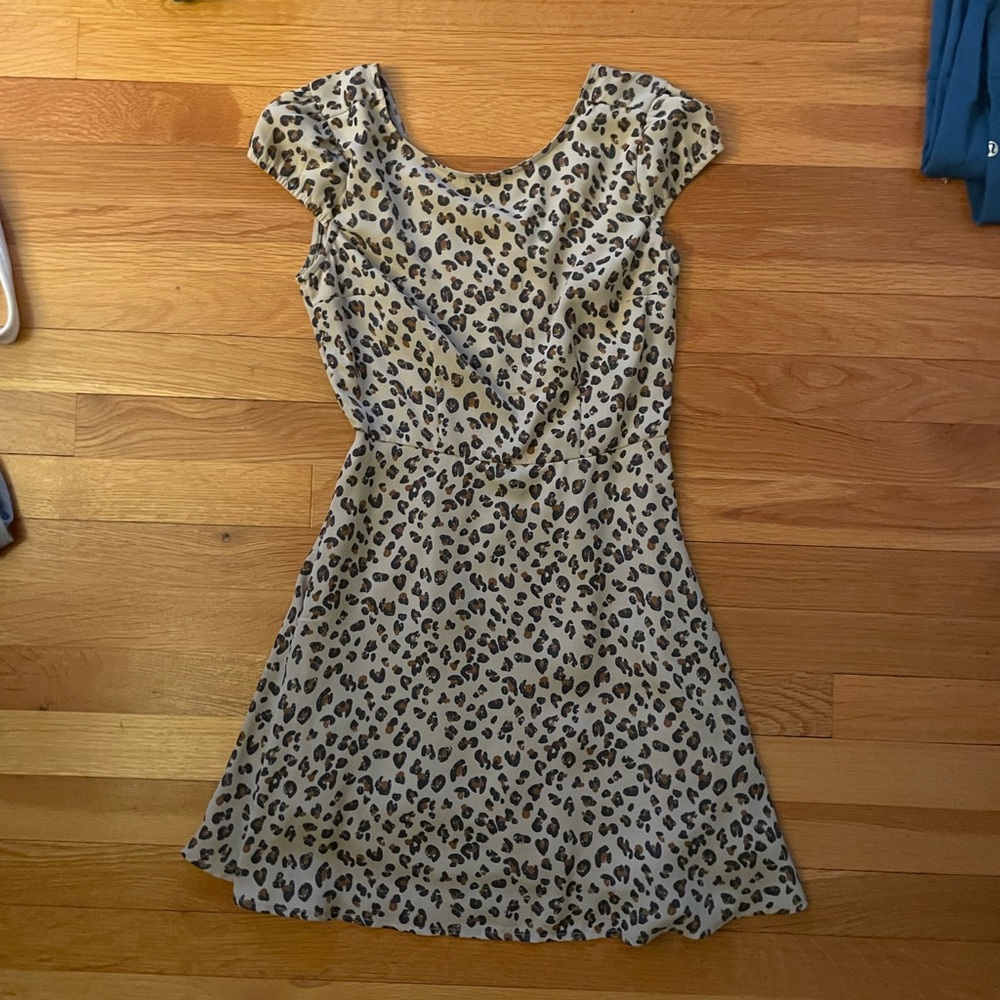 Cheetah Abercrombie dress